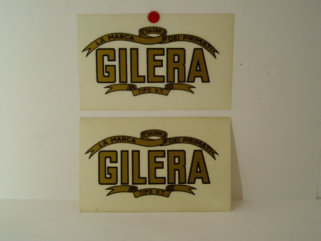 Gilera logo tipo V.T.