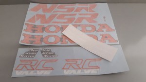 Honda NSR adesivi