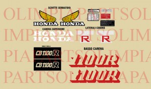Honda CB 1100 R adesivi @