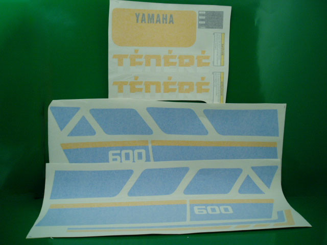 Tenere 3AJ01 '88 blu adesivi @