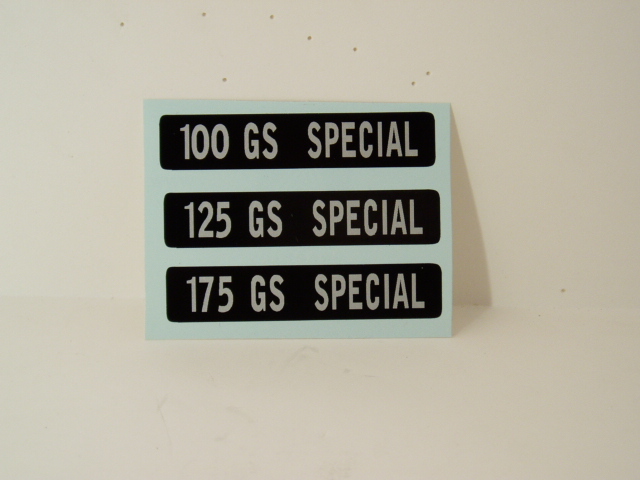 gilera GS 100-125-175 etichette