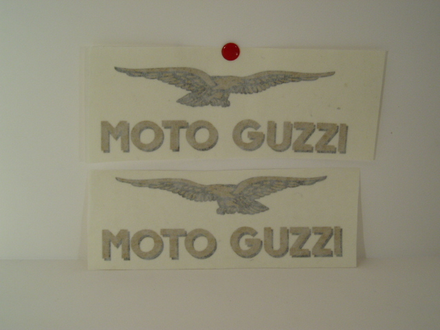 Moto Guzzi loghi cm 14