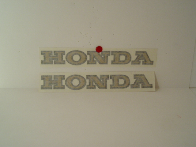 Honda 400 ss adesivi oro/nero