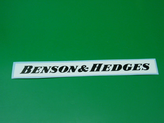 Benson & hedges adesivo cm 20