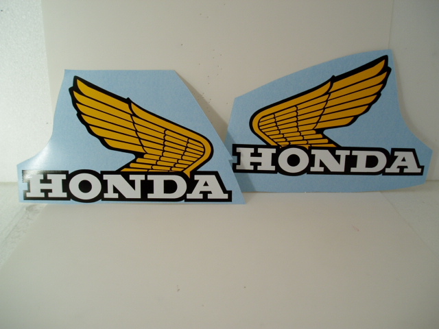 Honda adesivi ali 18cm @