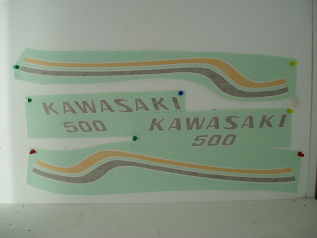 Kawasaki 500 adesivi @