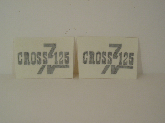 SWM cross 125 7v adesivi