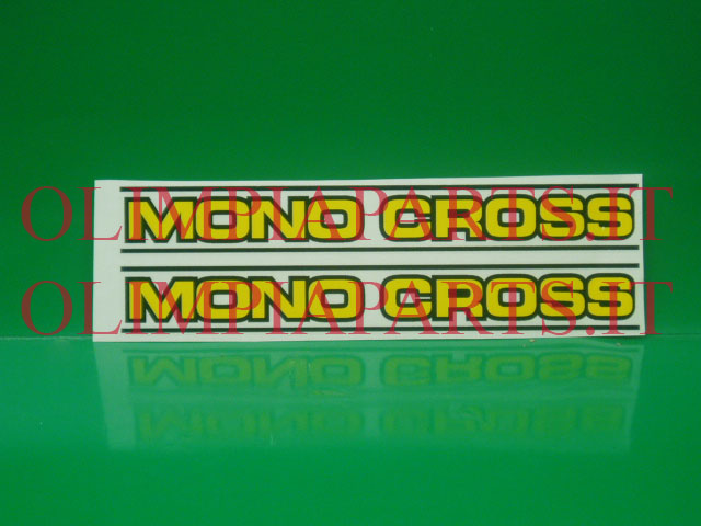 @ monocross giallo adesivi @