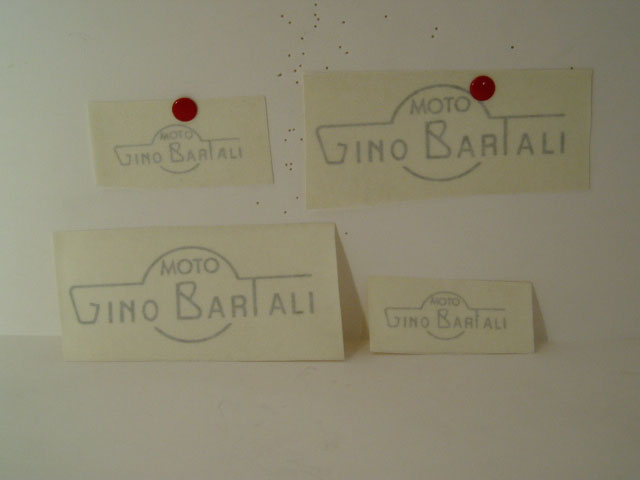 Bartali Gino moto adesivi @