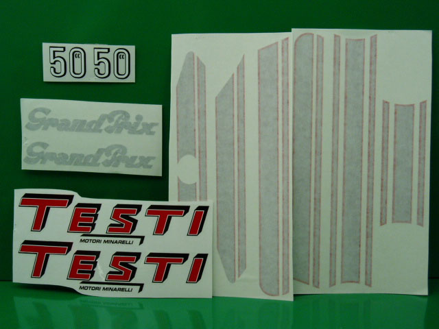 @ Testi Grand Prix serie adesivi @