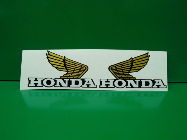 Honda CX 500 C adesivi serbatoio oro/nero/bianco @