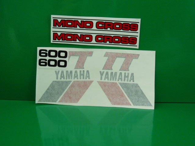 @ Yamaha TT 600 '83 serie adesivi @