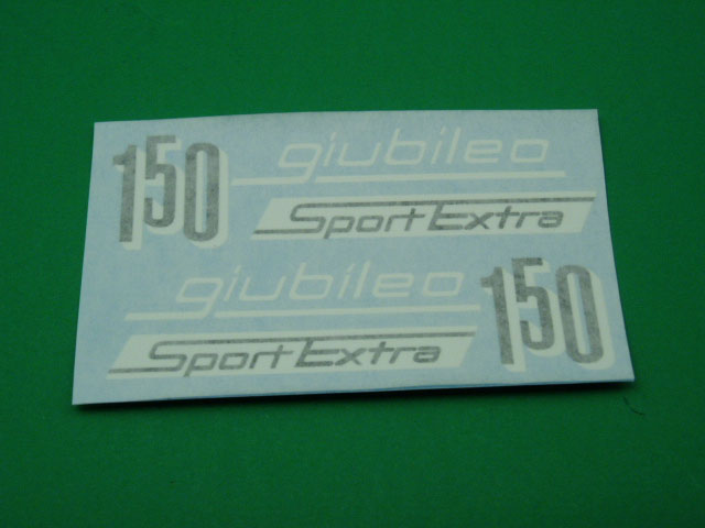 Giubileo 150 Sport Extra adesivi