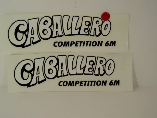 Caballero competition 6M adesivi