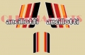 Adesivi Ancillotti 125 250 '79 '80 moto gialla @