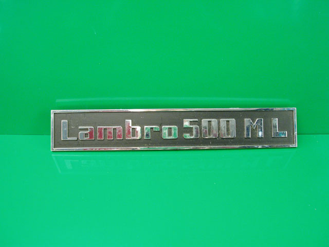 Scritta LAMBRO 500 ML