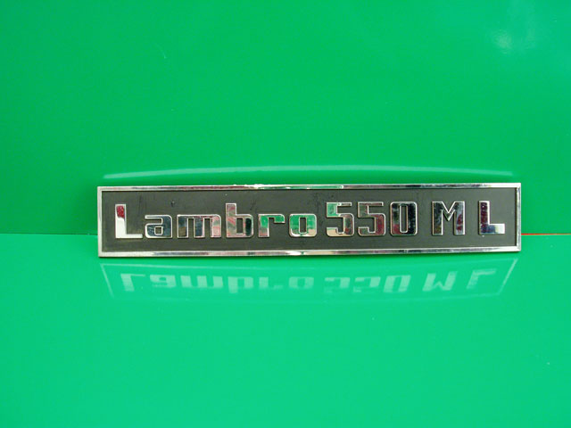 Scritta LAMBRO 550 ML