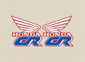 Honda CR 500 convogliatori moto rossa '90 @