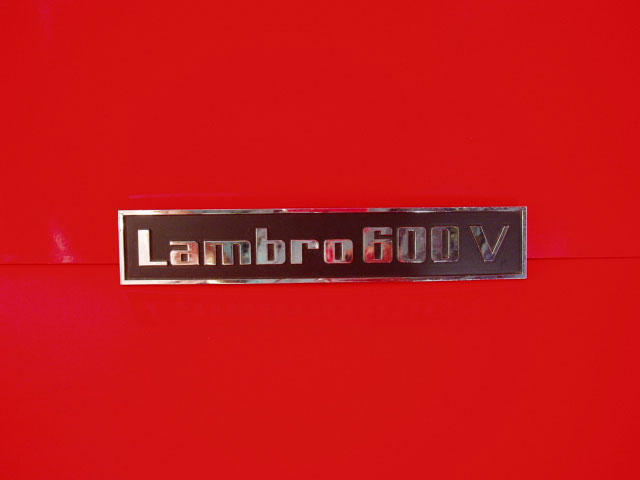 Scritta LAMBRO 600V