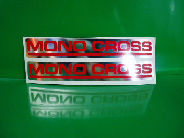 Yamaha monocross adesivi