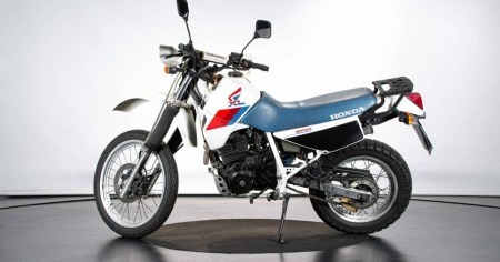 @ honda XL 600 RM '86 '87 moto bianca serie completa adesivi @