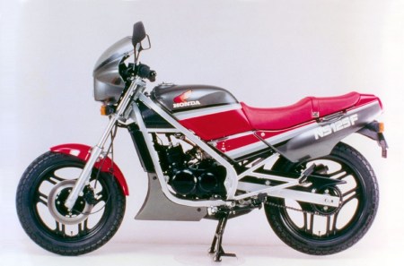 Honda NS 125 F adesivi moto nera @