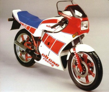 @ Malanca ObOne 125 racing serie adesivi moto bianca @