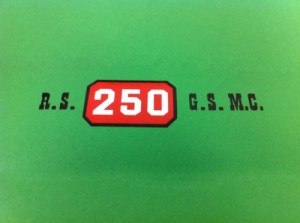 SWM RS 250 GS MC adesivo @