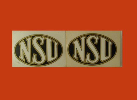 NSU adesivi @