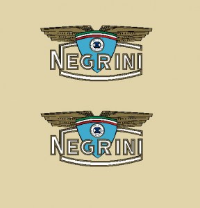 adesivi serbatoio negrini @