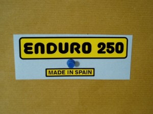 Montesa Enduro 250 adesivi