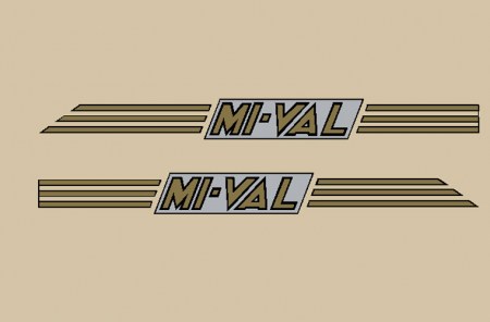 Mival 200 TV adesivi @