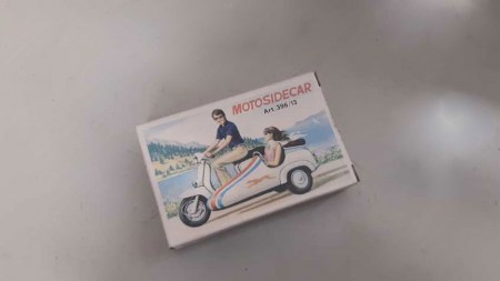 Lambretta sidecar modellino