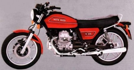 Moto Guzzi V35 I serie adesivi @
