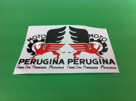 Perugina moto adesivi