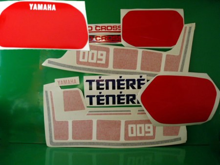 Tenere XT 600 Z 1VJ serie adesivi @